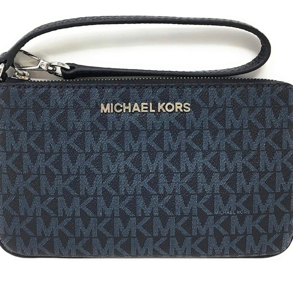 NWT Michael Kors 35F8STVW3B Jet Set Travel ADMIRAL Wristlet